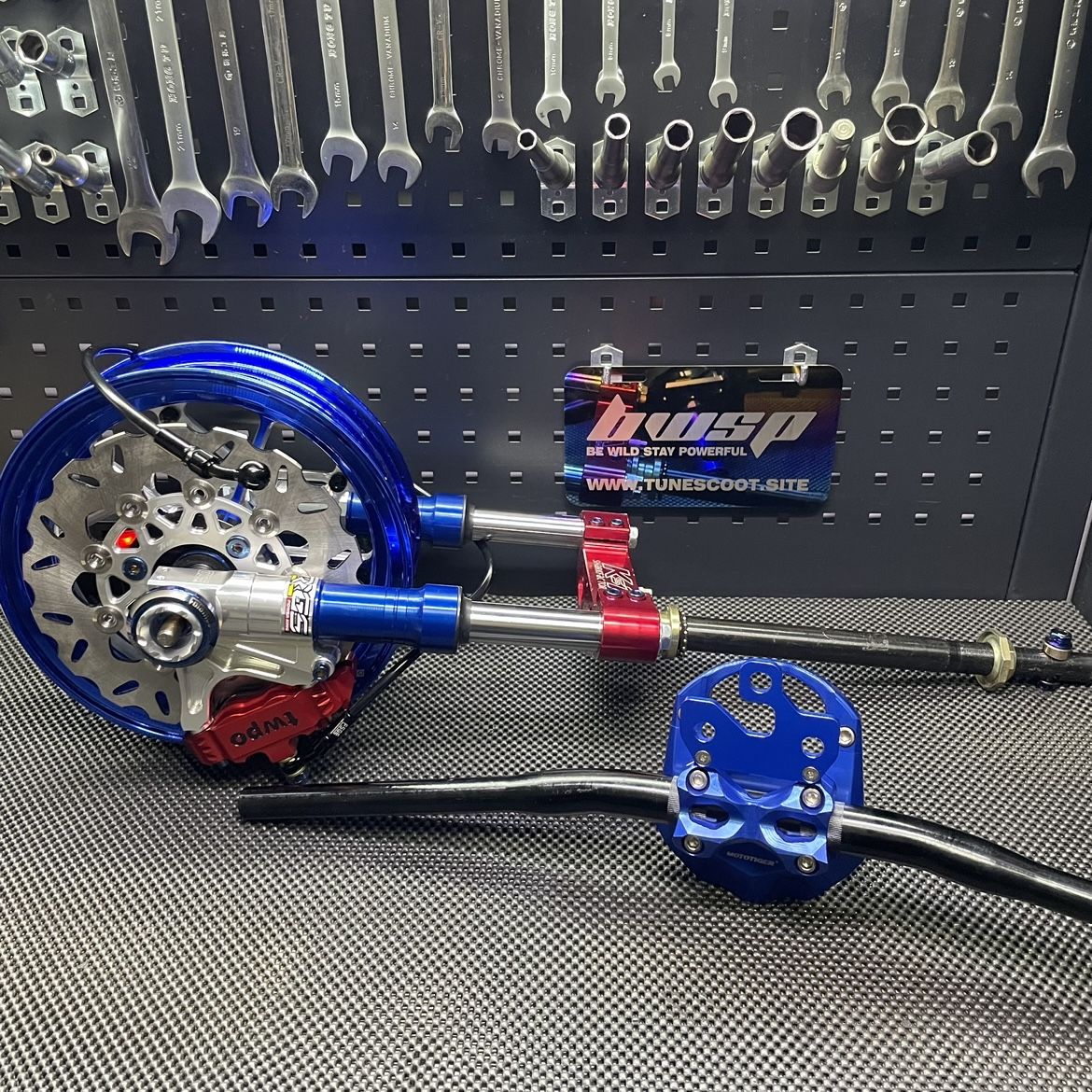 Front wheel set up for Jog90 with handlebar 7/8 - 2