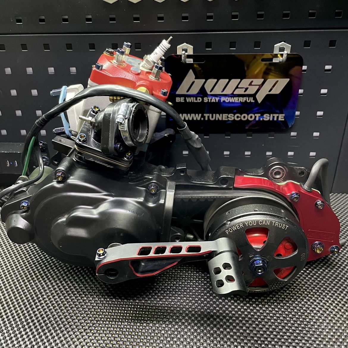 Engine Dio50 125cc - 130cc "Stone" with ceramic water cooling cylinder - 2