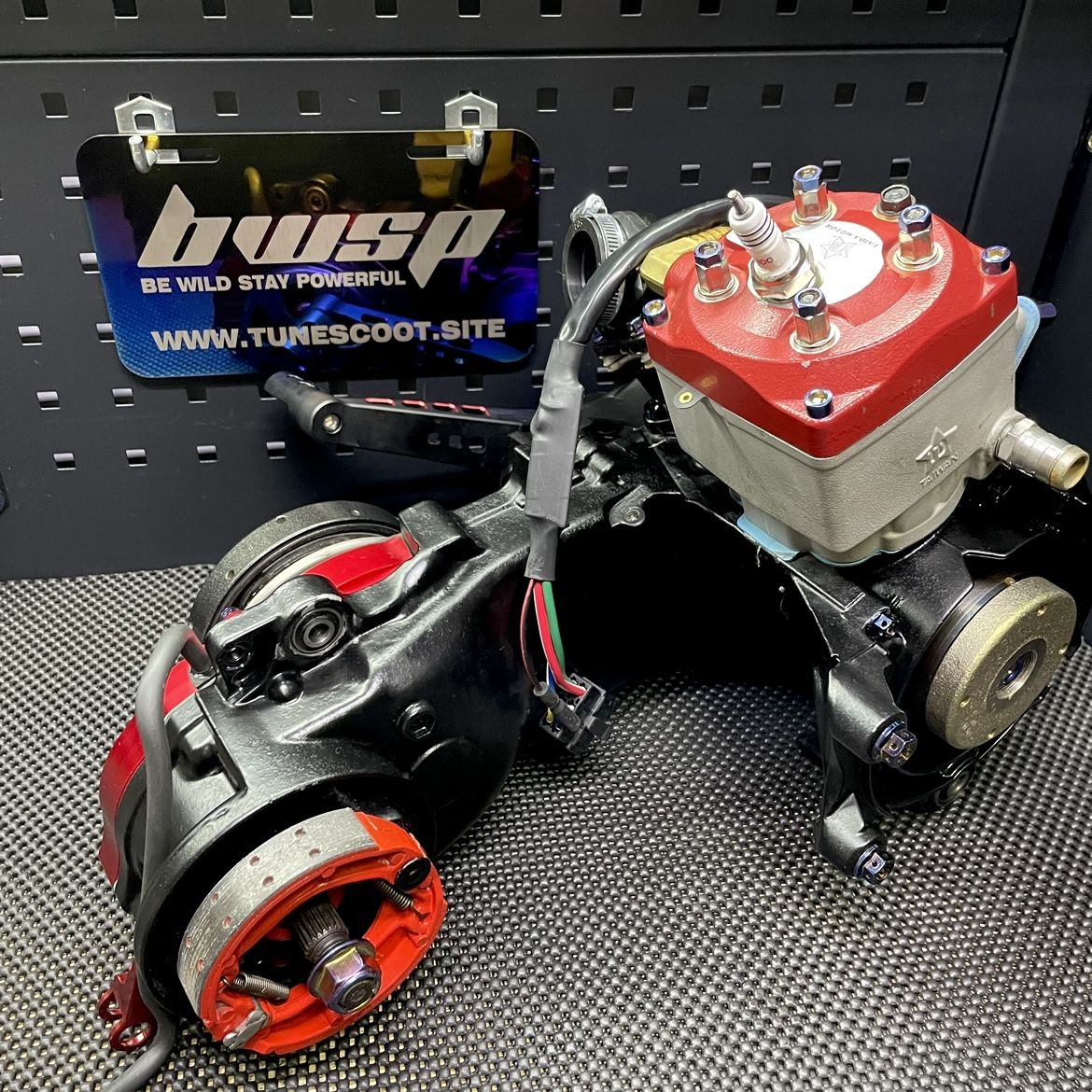 Engine Dio50 125cc - 130cc "Stone" with ceramic water cooling cylinder