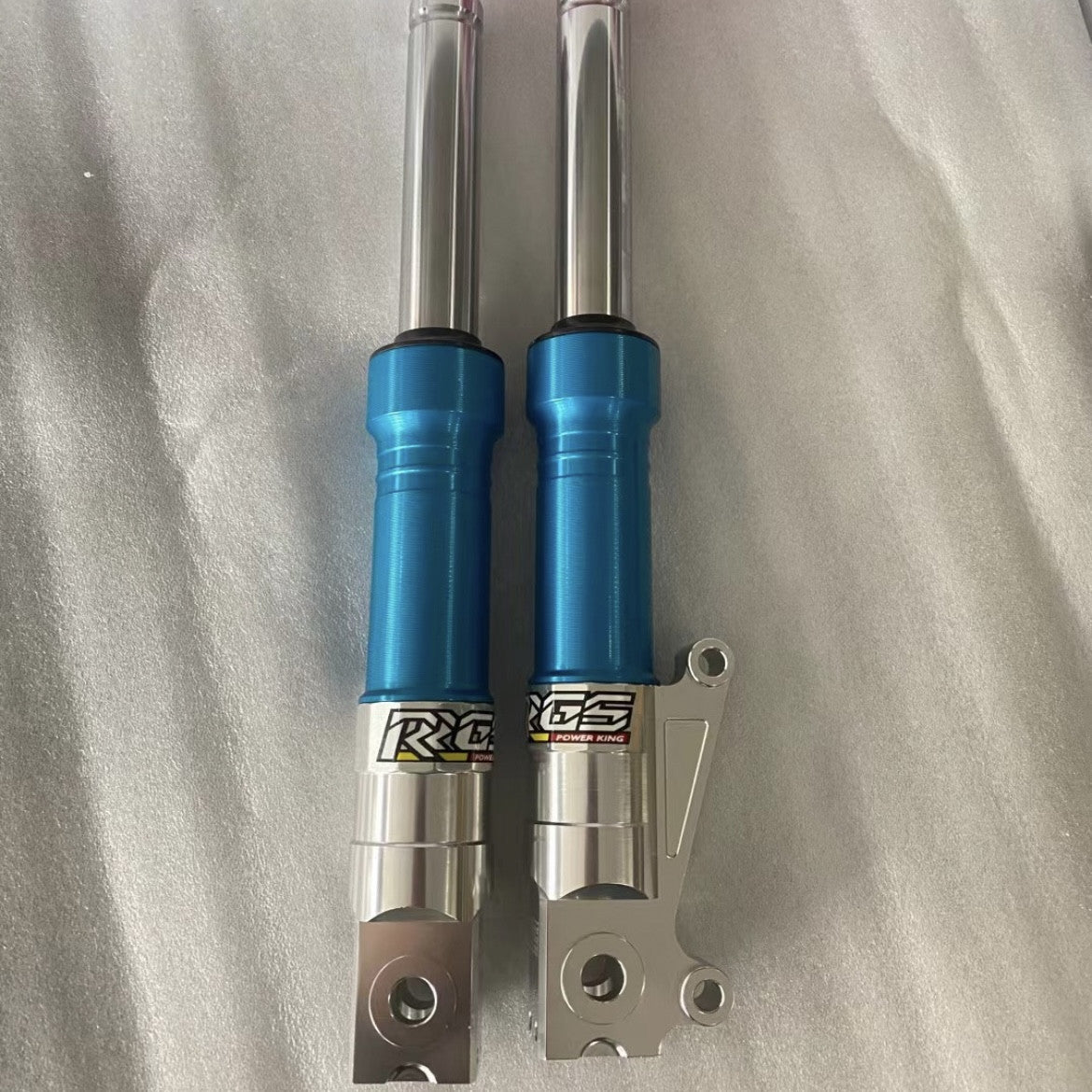 Front forks 300mm Dio50 Jiso absorbers lowest version