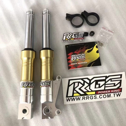 Front forks 300mm Dio50 Jiso absorbers lowest version