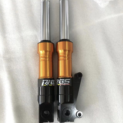 Front forks 300mm Dio50 Jiso absorbers lowest version