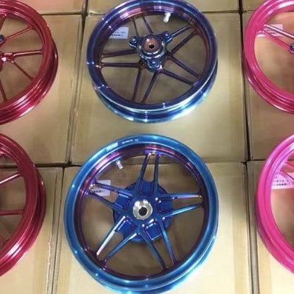 Billet rims DIO50 JISO light weight wheels set