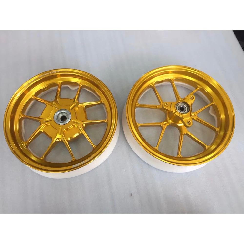 MFZ rims for DIO50 billet wheels set