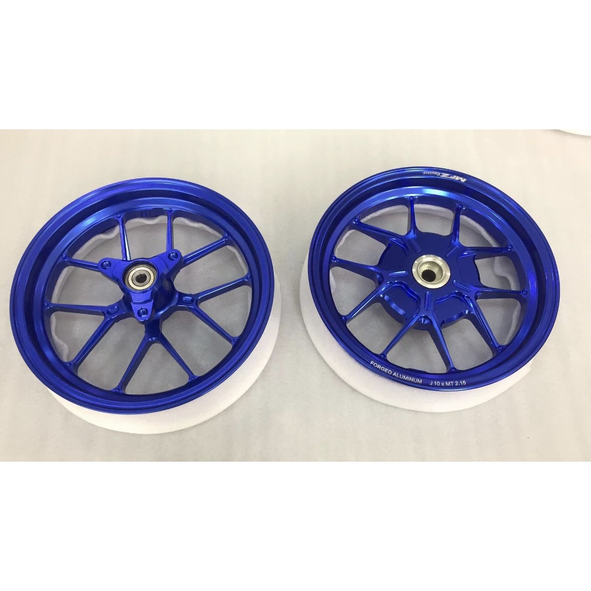 MFZ rims for DIO50 billet wheels set