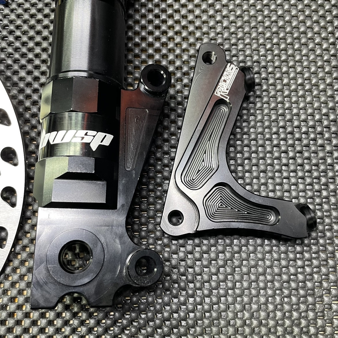 Ruckus low down 220mm front forks disk brake set - 5