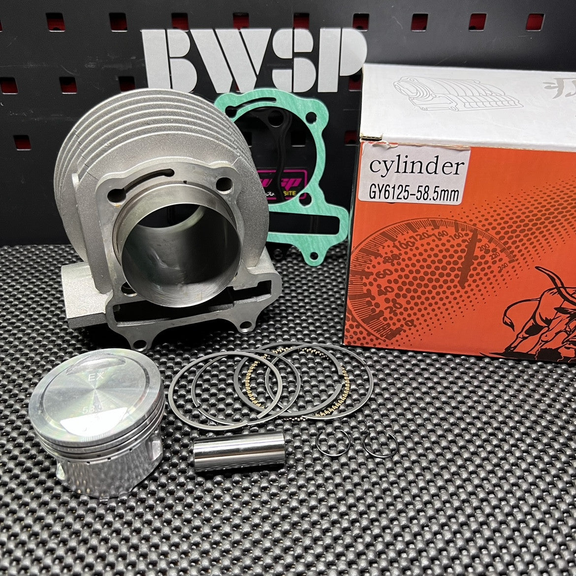 Cylinder kit 58.5mm for Ruckus Gy6-150 two valves - 11