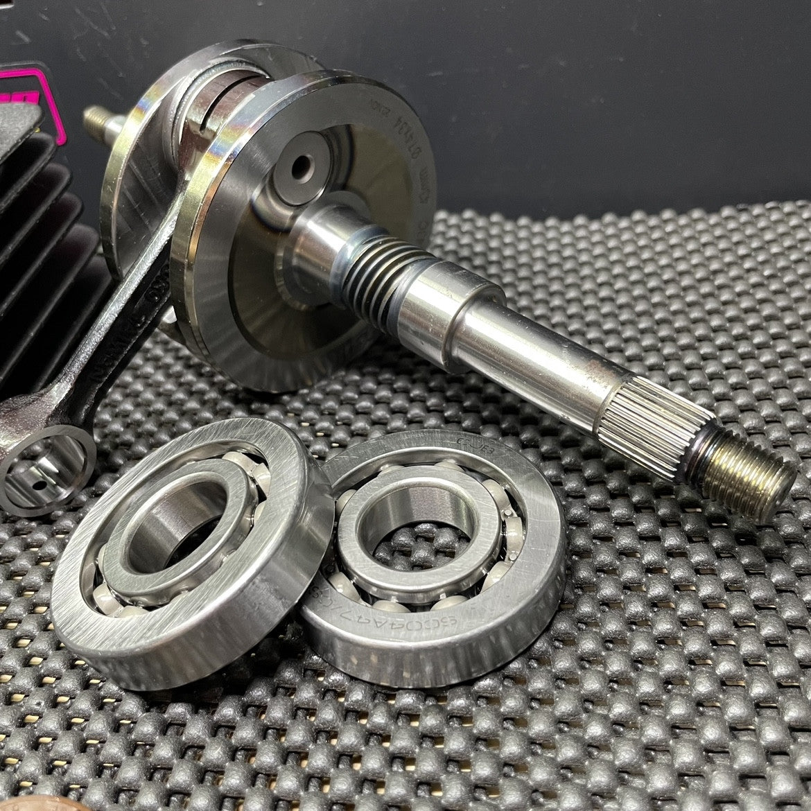 Big bore kit 80сс Dio50 af18 JISO cylinder 48mm and crankshaft 43mm - 11