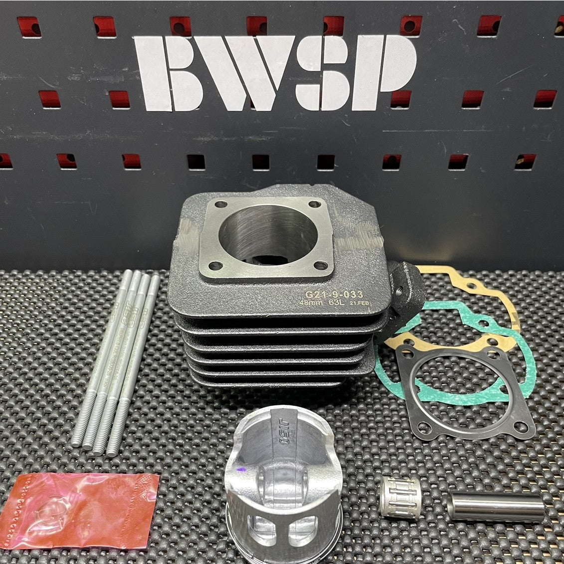 Cylinder kit 48mm for Dio50 80cc Jiso - 3