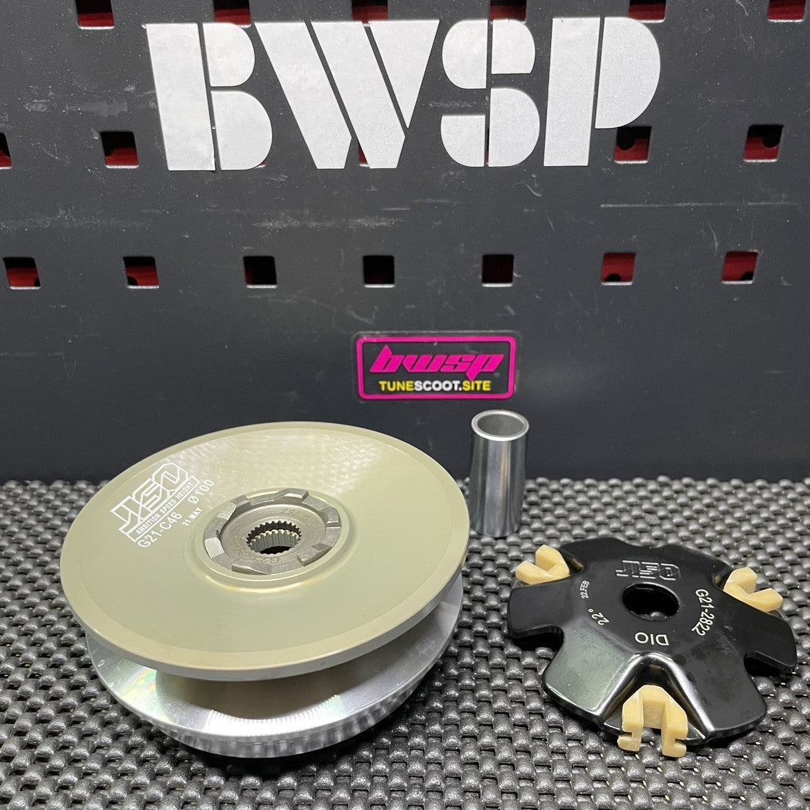 Dio50 variator set 96mm Af18 kick start engine Jiso - 2