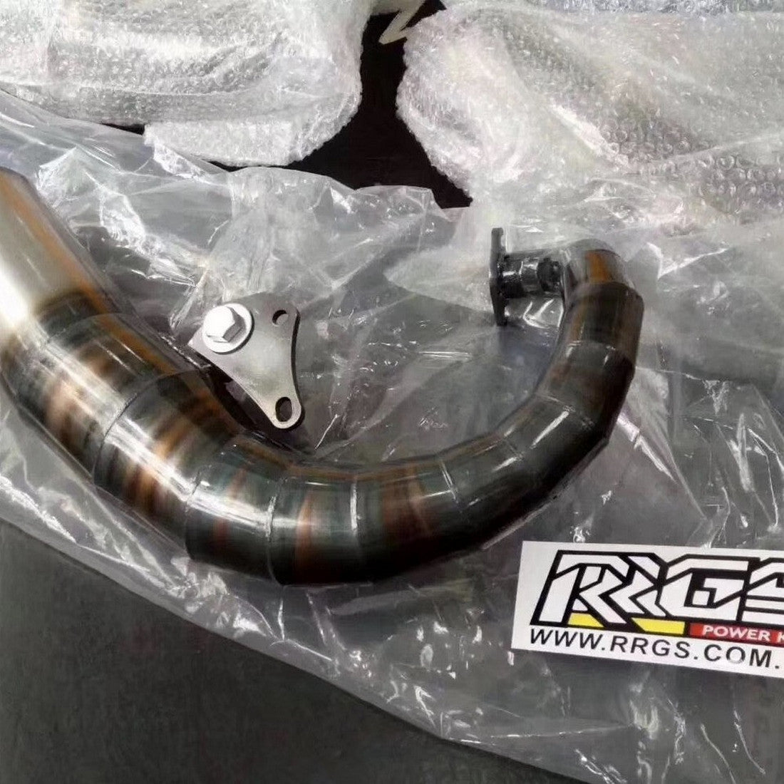 Exhaust pipe 100-130cc DIO50 Jiso racing muffler - 2