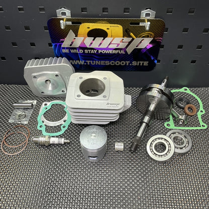 Big bore kit 90cc Dio50 with air cooling ceramic cylinder - 2