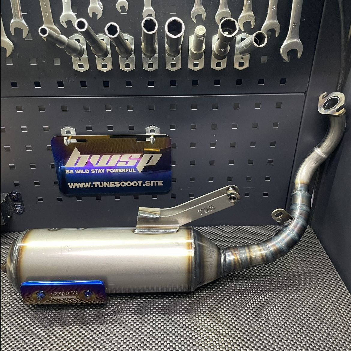 Exhaust pipe for Zx50 AF34 AF35