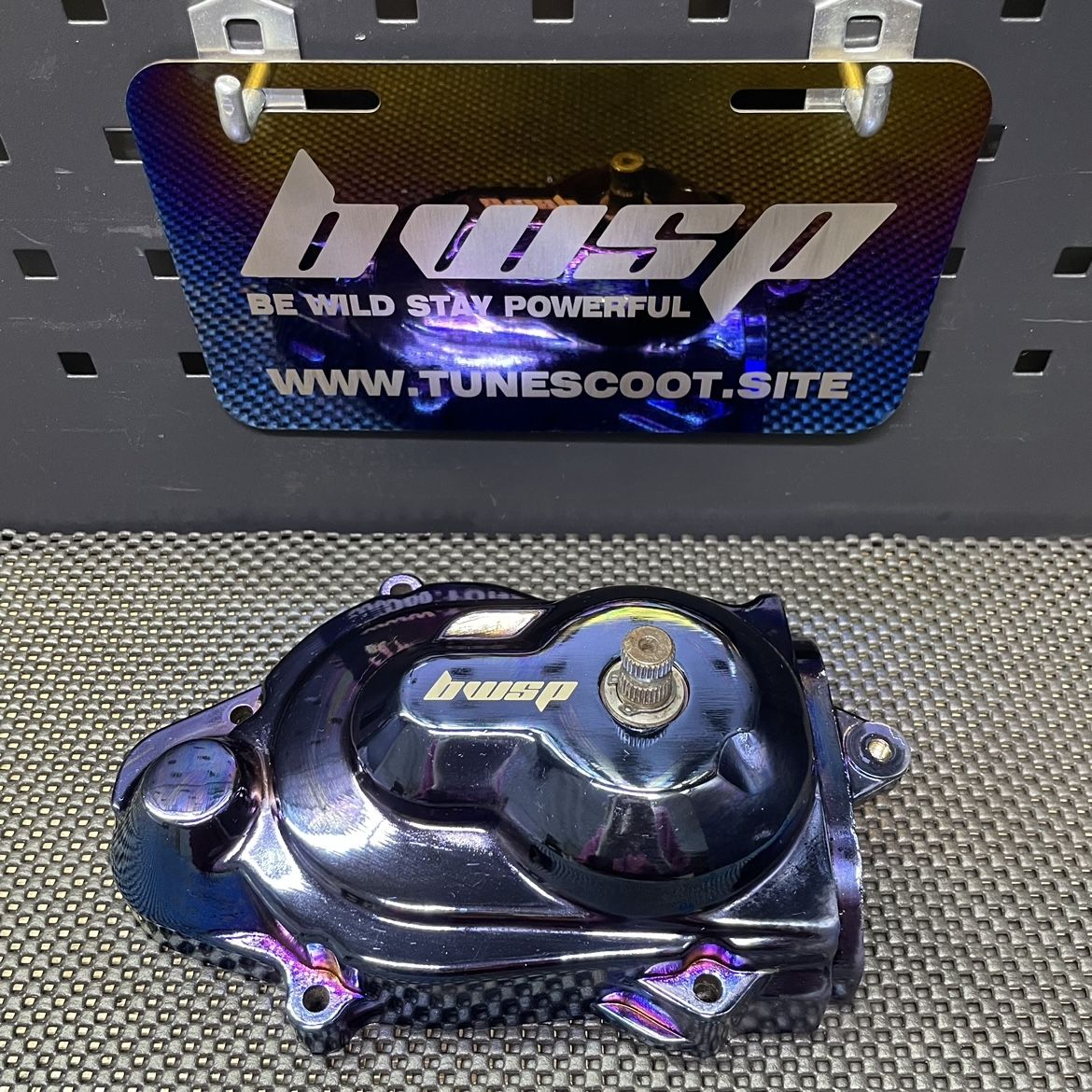 Transmission cover for Dio50 Bwsp cvt lid rainbow color