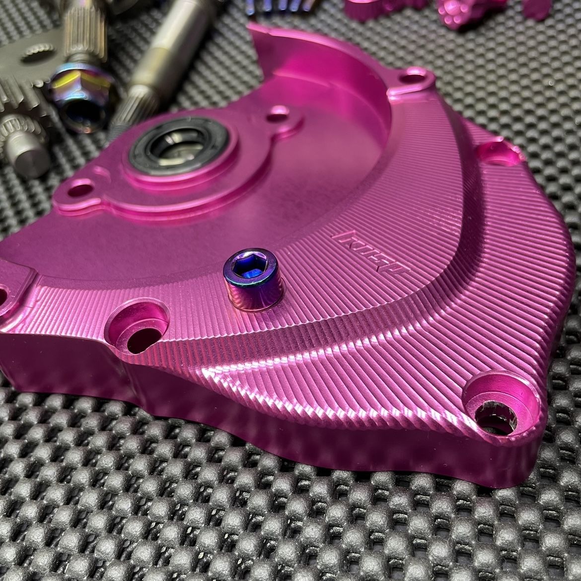 Gears box lid for Dio50 Af18 and CNC CASES tarnsmission with modified secondary gears - 5