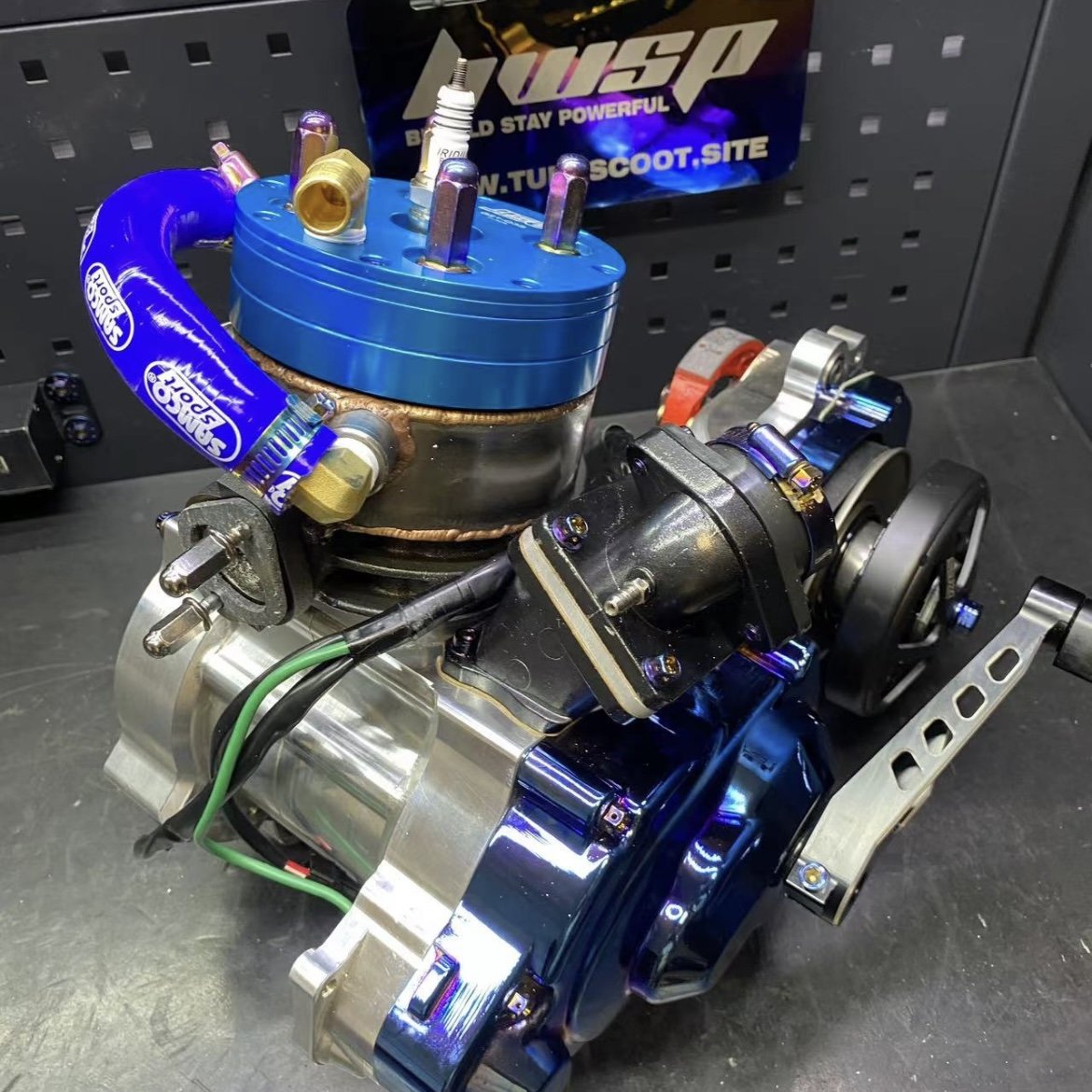 Dio 180cc engine kit water cooling "Lagoon" Bwsp blitz cnc series dio50 l/c - 5