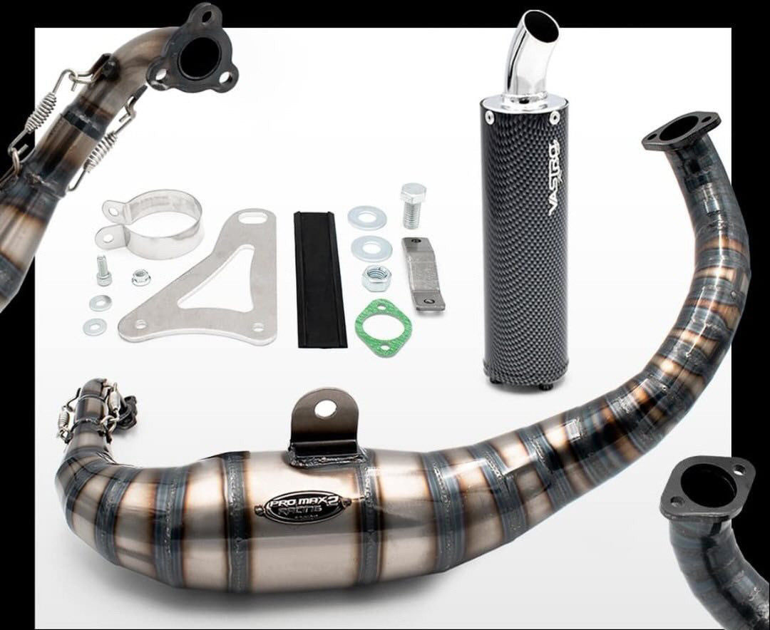 Exhaust pipe for Jog90 Jog50 Vastro over rim racing muffler