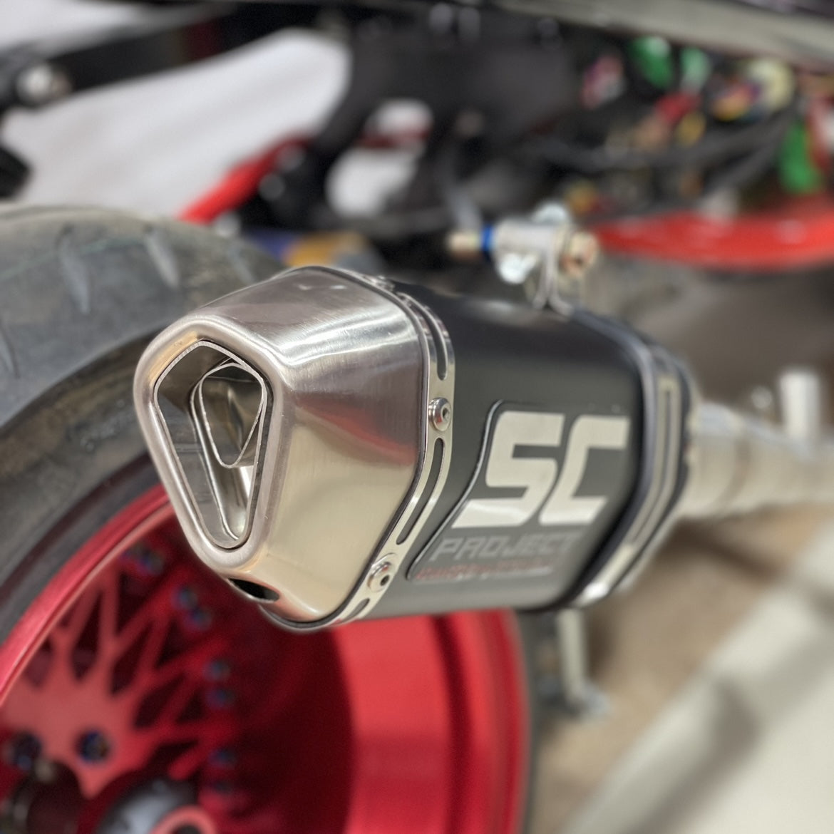 Ruckus SC exhaust pipe