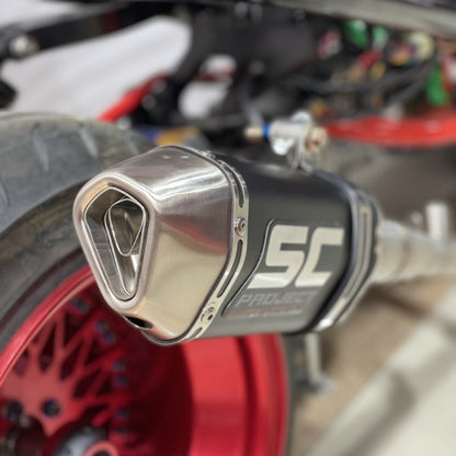 Ruckus SC exhaust pipe