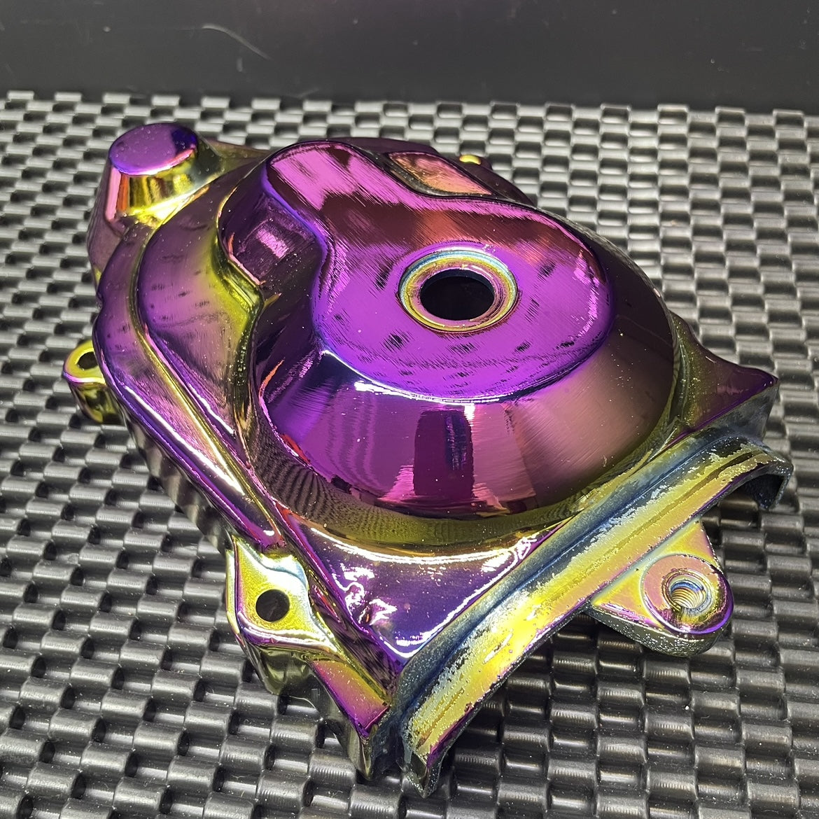 Dio50 cvt lid in rainbow color transmission cover