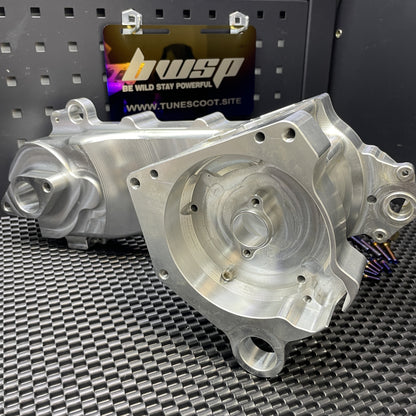 Dio50 125cc billet engine case BWSP cnc parts