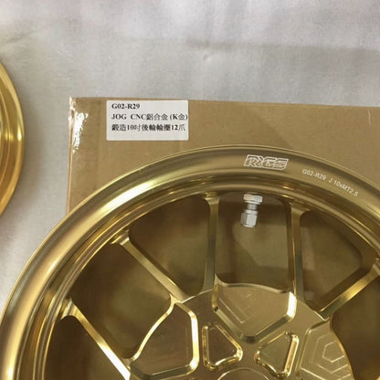 Jog50 billet rims Jiso 10 inch light weight wheels set - 7