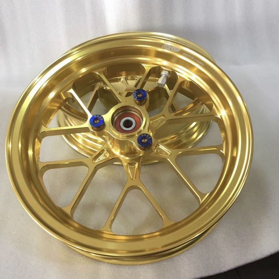 Jog50 billet rims Jiso 10 inch light weight wheels set - 5