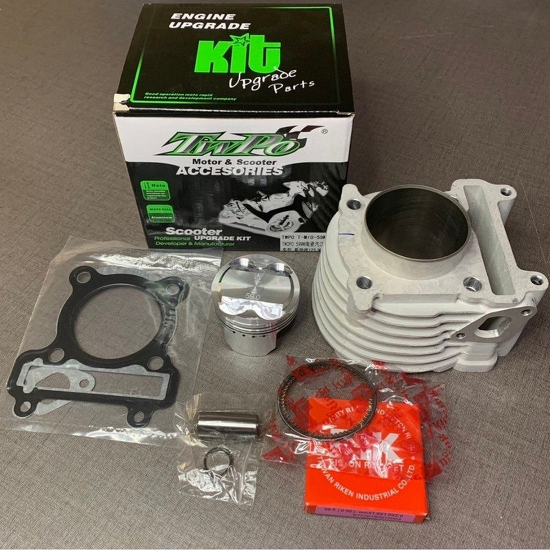 Ceramic cylinder kit 59mm for Bws125 Zuma125 Cygnus125