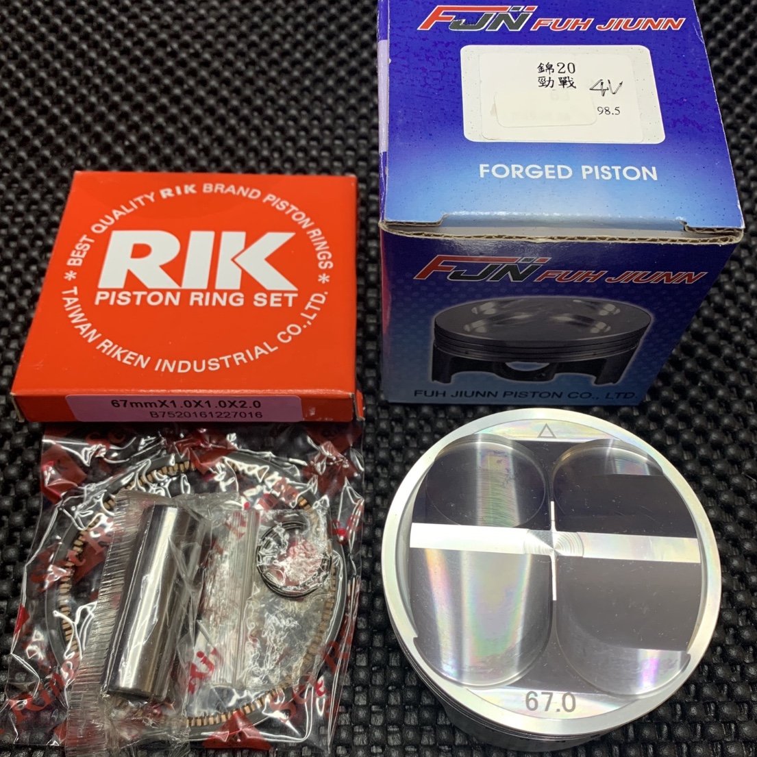 FJN piston kit 67mm for Bws125 Zuma125 Cygnus125