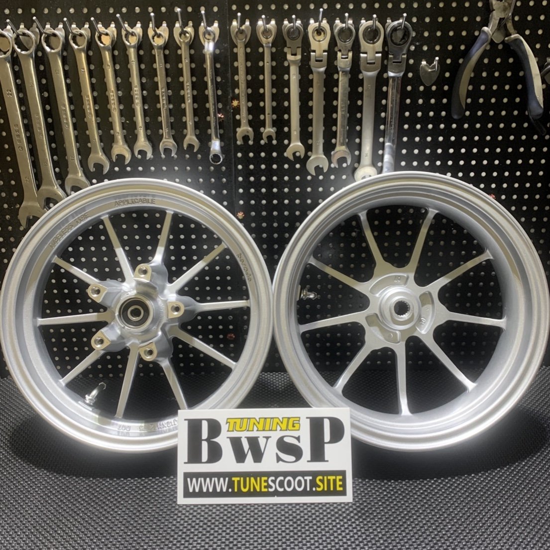 Rims 12 inch for BWS125 ZUMA125 wheels set - 5