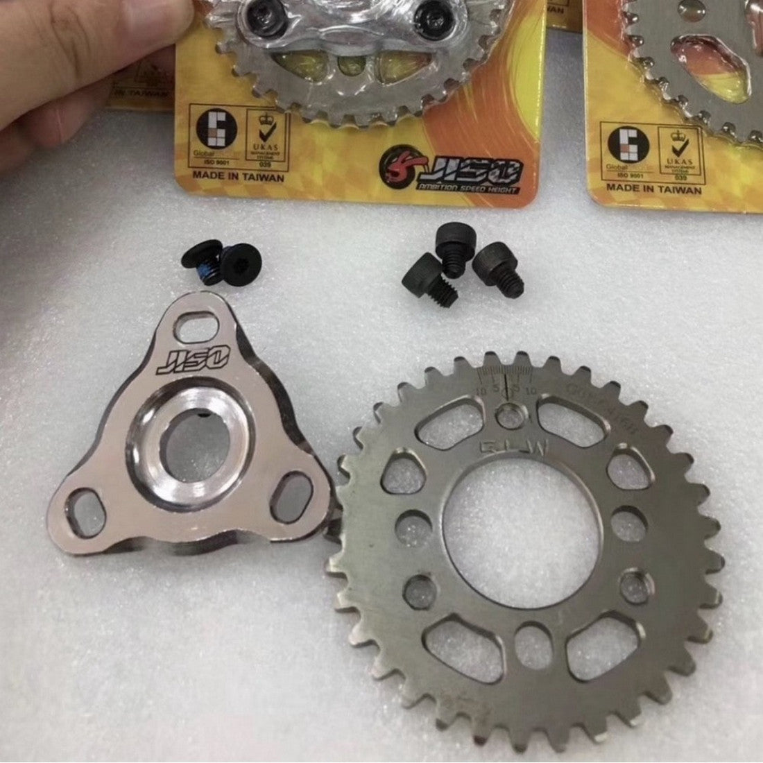 Adjustable sprocket for Bws125 Cygnus125 Zuma125 Jiso - 2