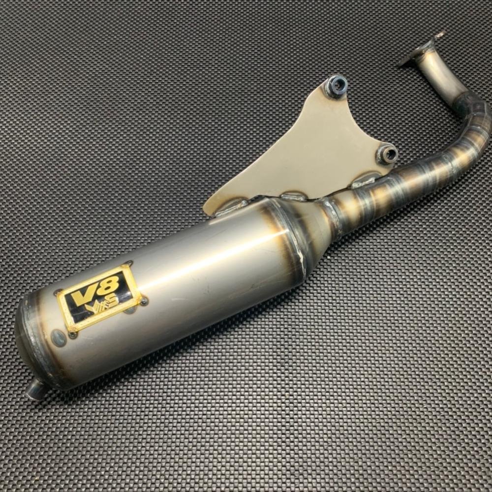 Racing V8 exhaust pipe for 4VP BWS100 3WF engine JOG90/JOG 50 – BWSP
