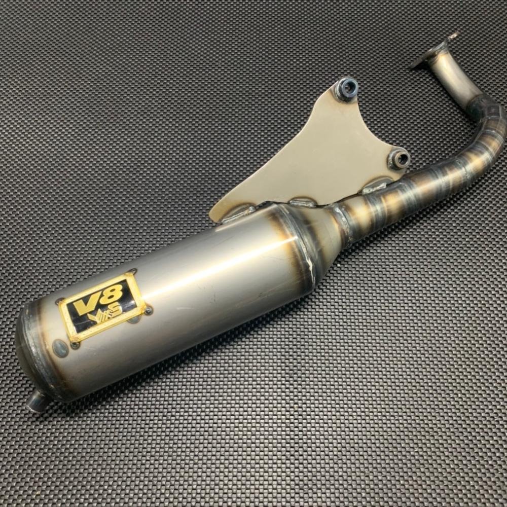 Exhaust pipe for Bws100 V8 racing muffler