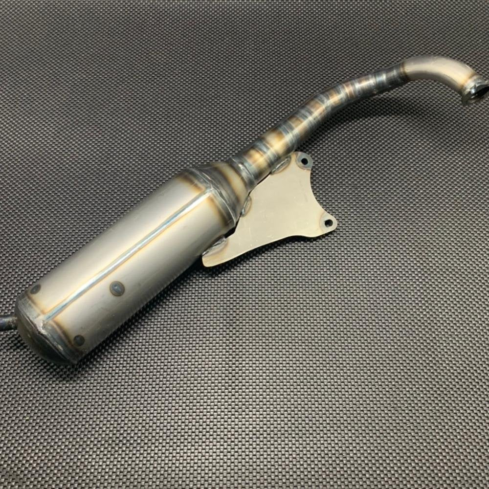 Exhaust pipe for Bws100 V8 racing muffler - 3