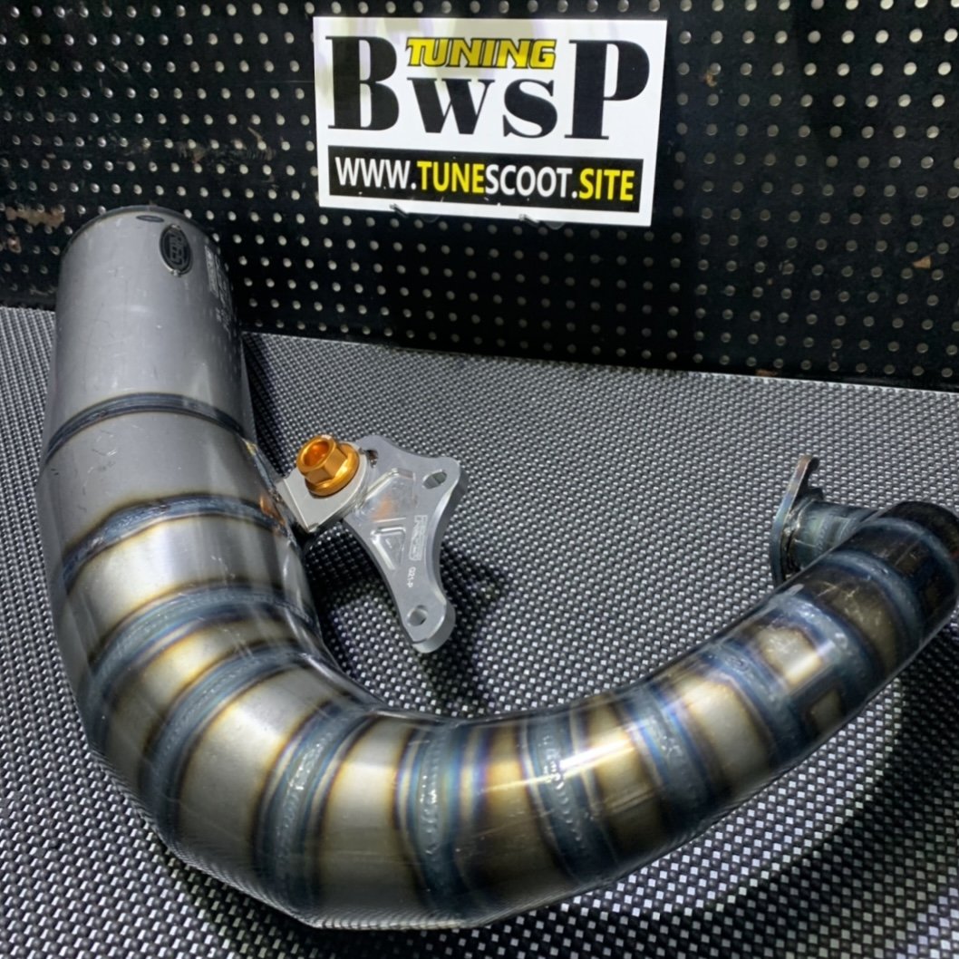 Exhaust pipe JISO for DIO50