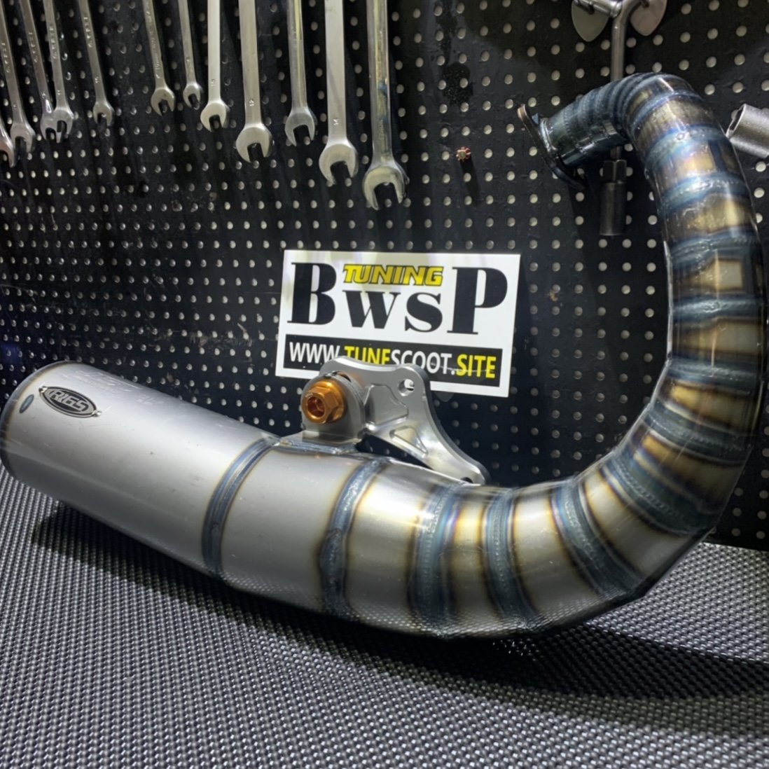 Exhaust pipe JISO for DIO50 - 3