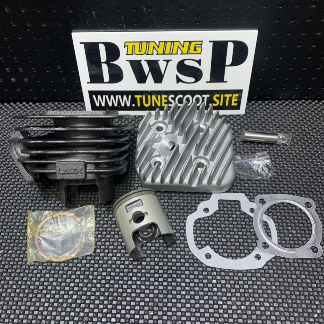 Big bore kit 70cc Dio50 AF18 47mm cylinder 43.4mm crankshaft Jiso transmission - 3