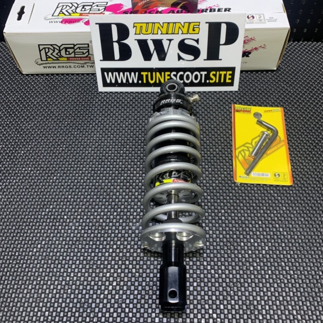 Rear shock absorber for JOG50 255mm JISO - 5