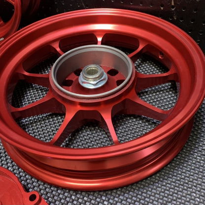 MFZ wheels combo kit for DIO50 red color - 9