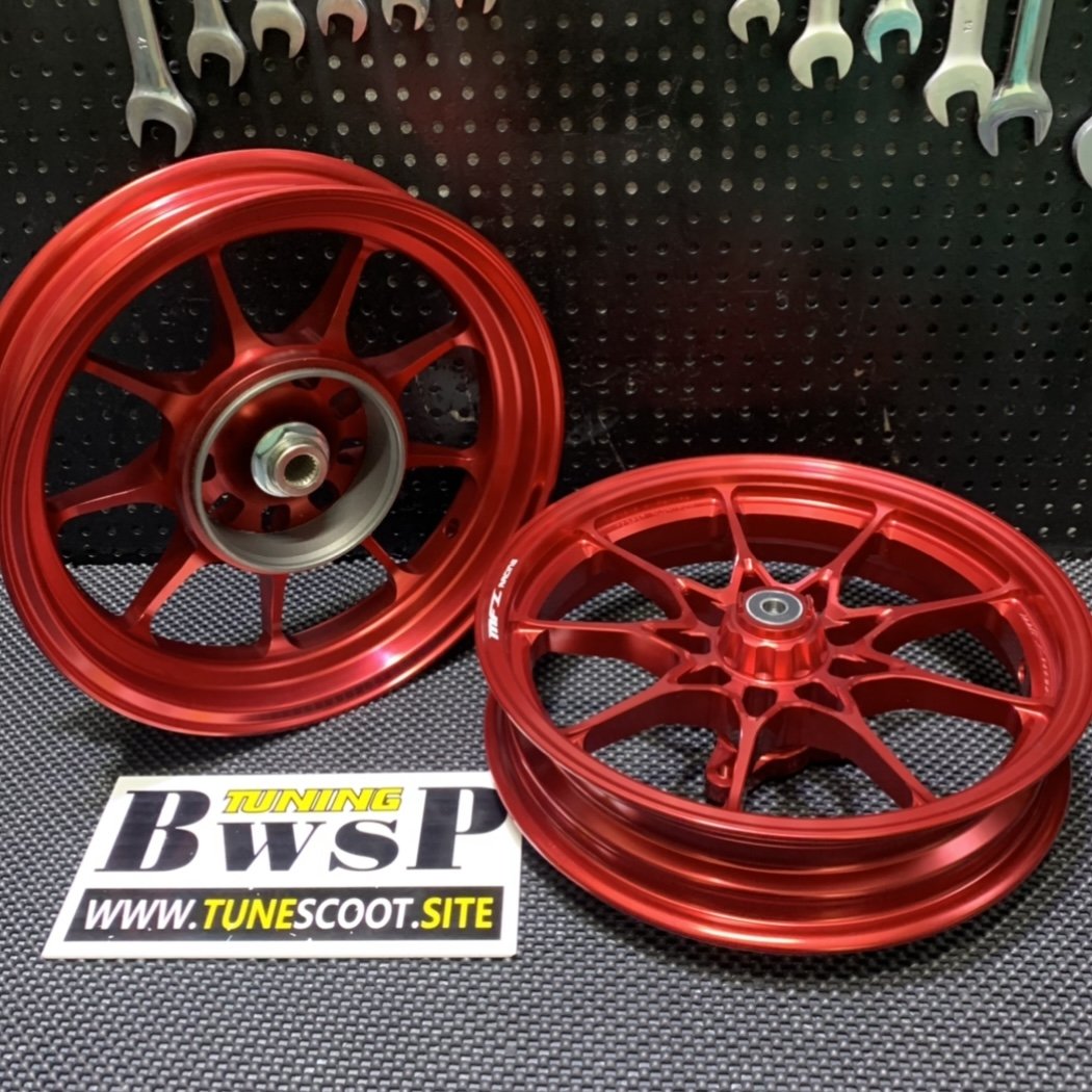 MFZ wheels combo kit for DIO50 red color - 5