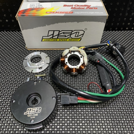 Jiso rotor ignition kit for Dio50 Af18