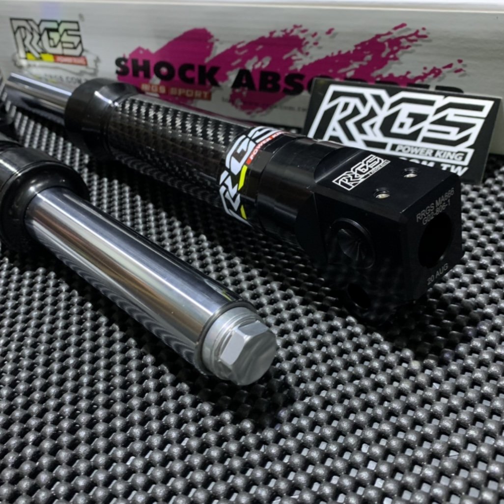 Front forks for Jog50 Jog90 JISO carbon color - 6