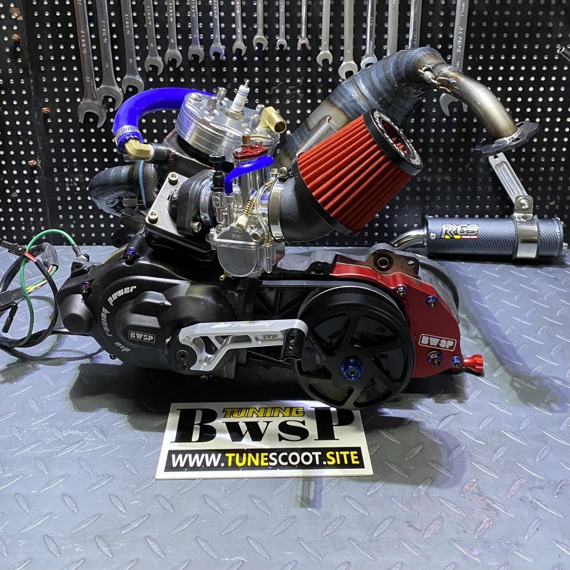 Dio50 engine 135cc "King scorpio" water cooling Rrgs - 2