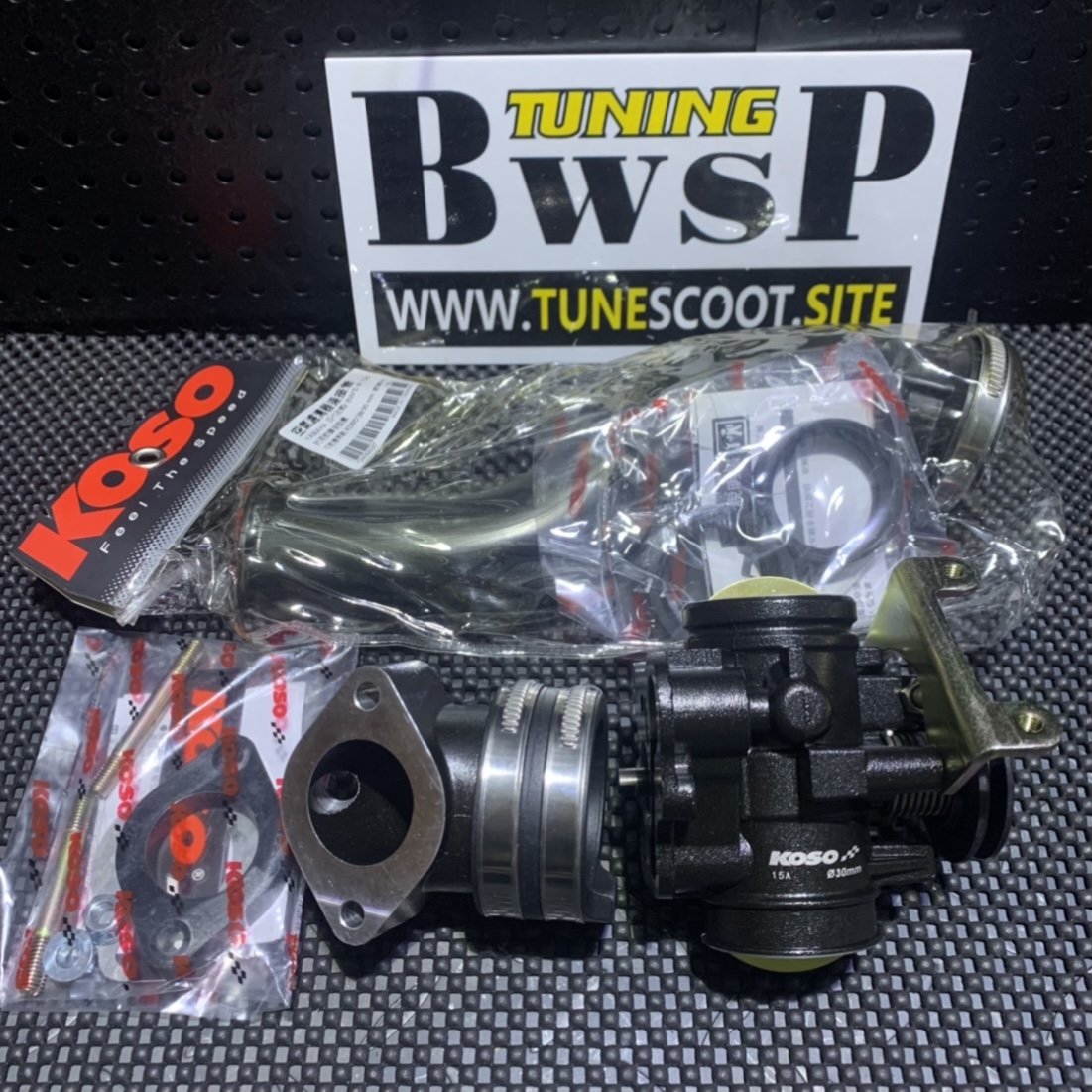 Throttle valve kit for Bws125