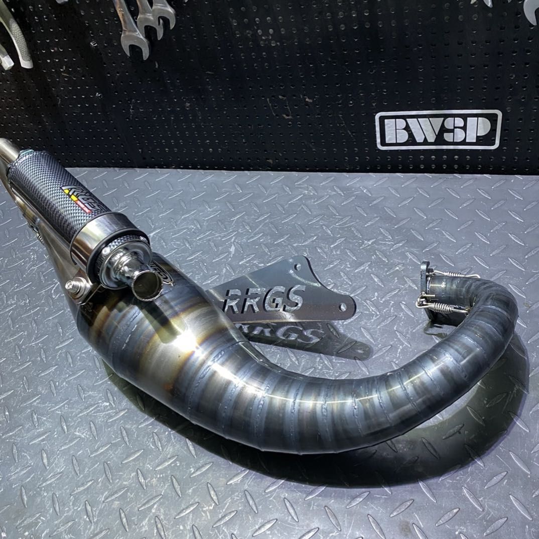 Exhaust pipe DIO50 JISO for 135cc - 180cc modification - 2