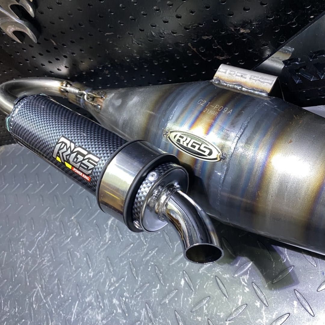 Exhaust pipe DIO50 JISO for 135cc - 180cc modification - 7