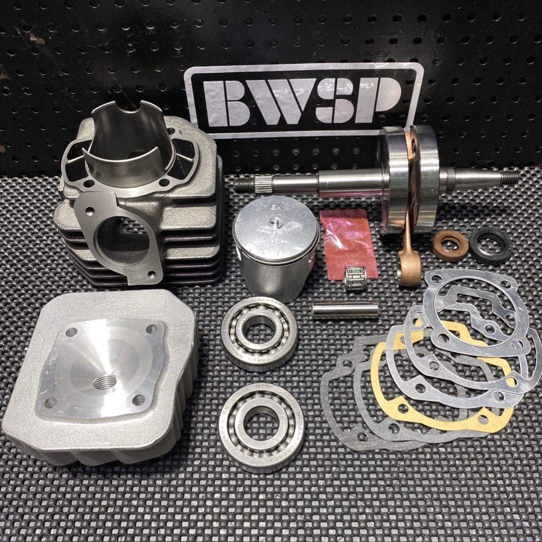 Big bore kit 125cc for DIO50 by BWSP air cooling 54.5mm cylinder - 3