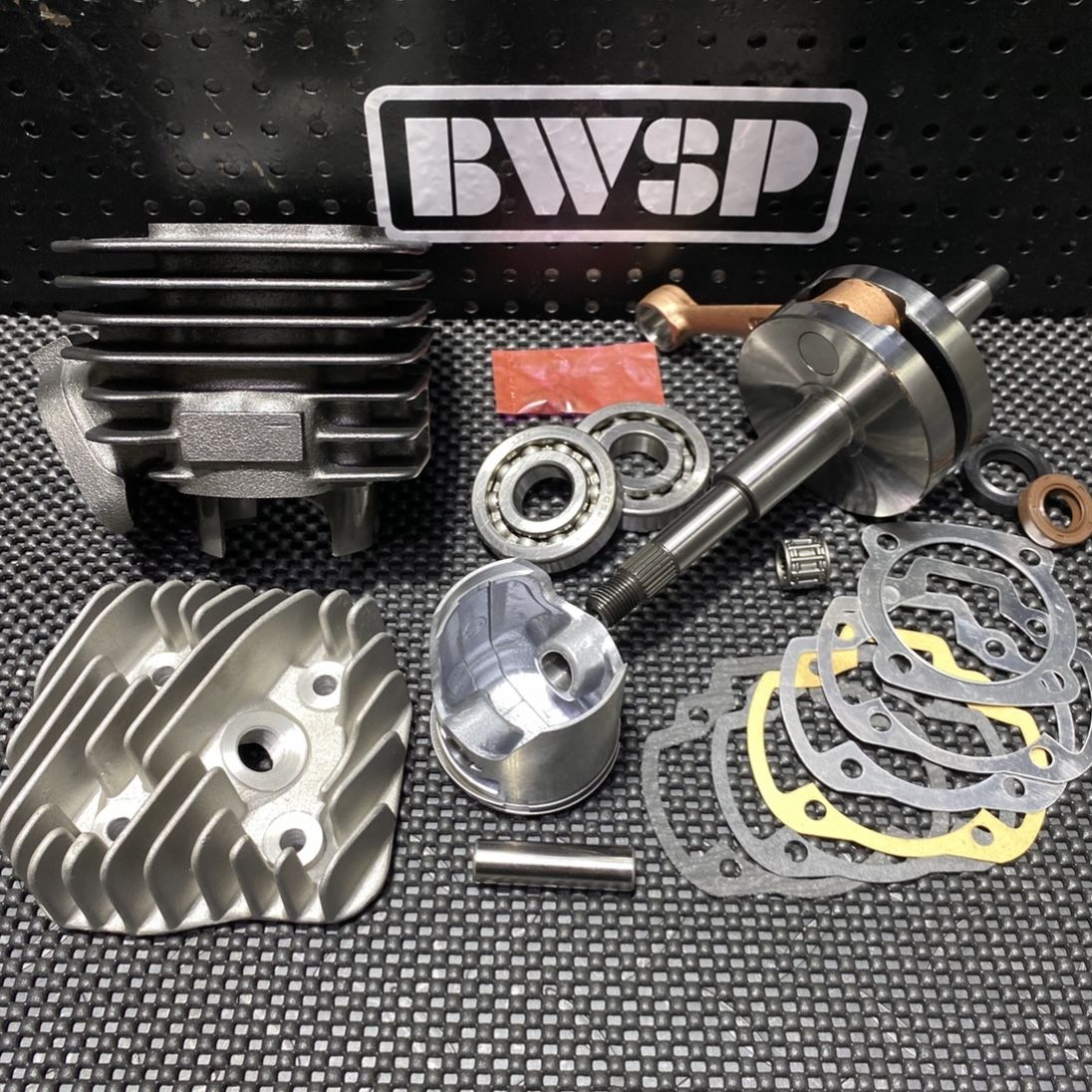 Big bore kit 125cc for DIO50 by BWSP air cooling 54.5mm cylinder - 2