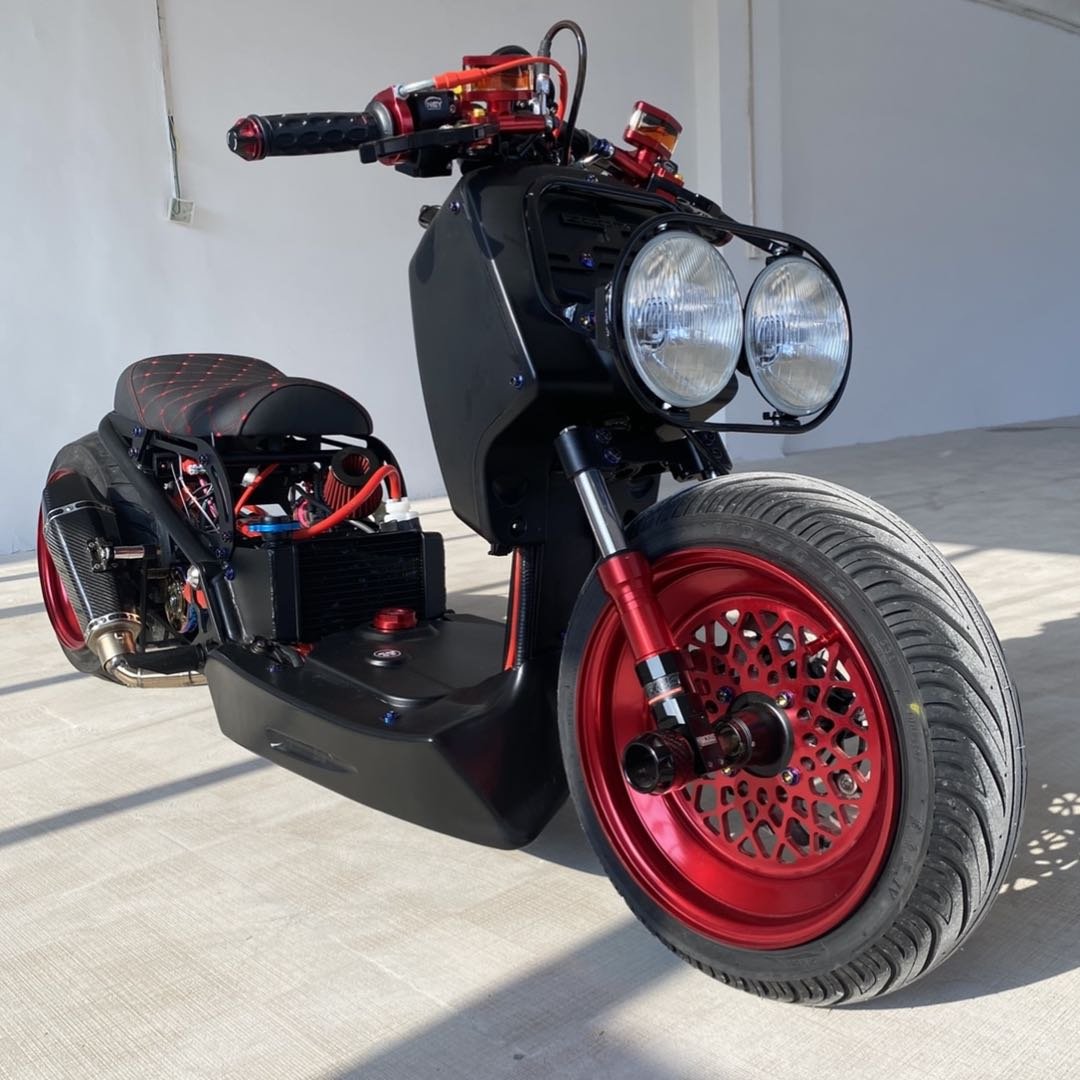 Scooter RUCKUS 200cc "FIRE BLADE" with water cooling GY6 engine - 4