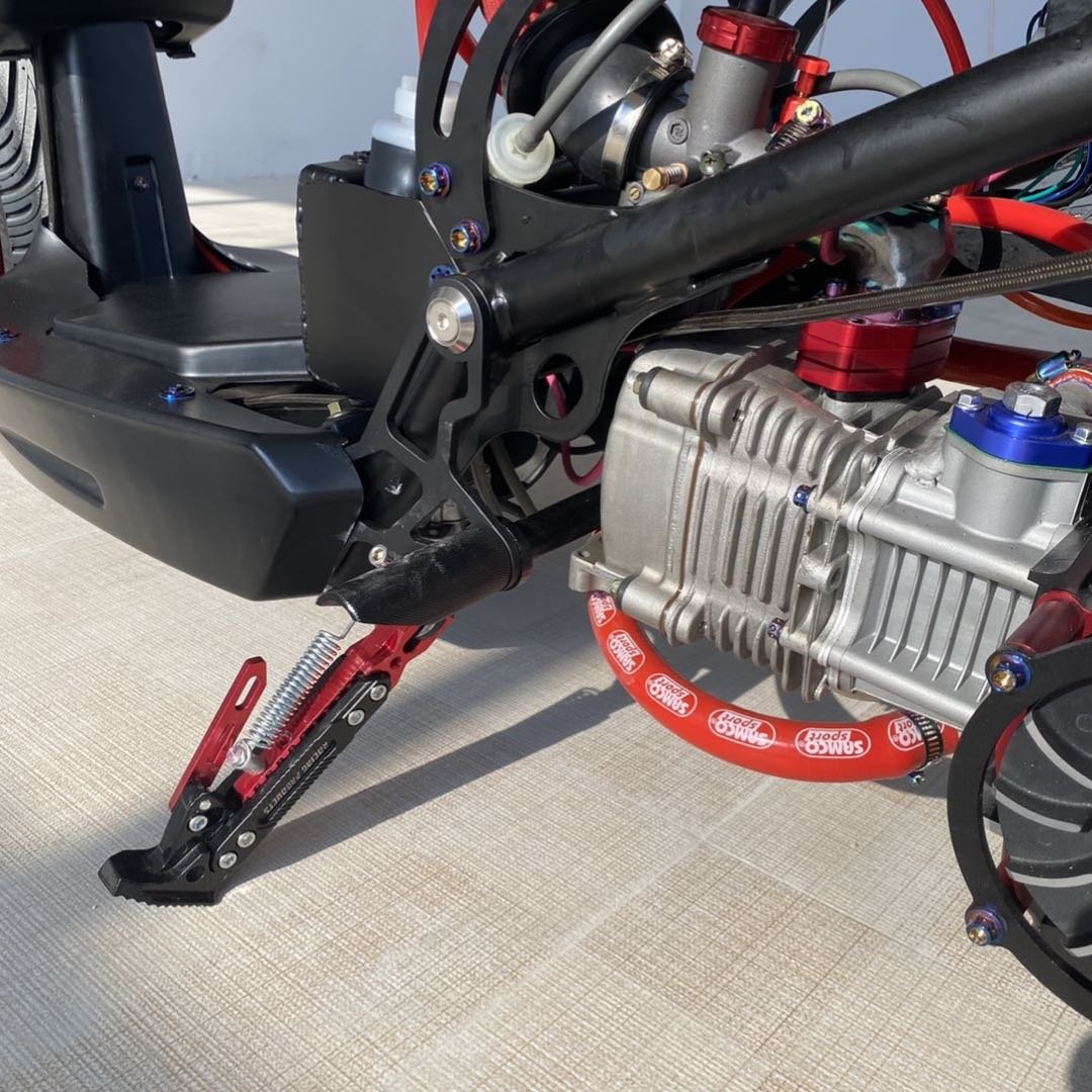 Scooter RUCKUS 200cc "FIRE BLADE" with water cooling GY6 engine - 7